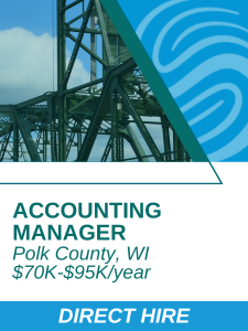 A and F - Accounting Manager in Polk County WI