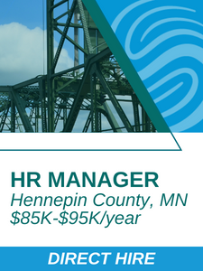 HR - HR Manager Hennepin County MN