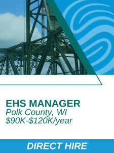 O and M -  EHS Manager in Polk County WI