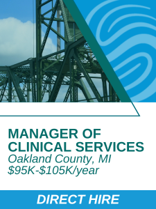 O and M -  Manager of Clinical Services Oakland County, MI
