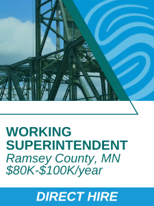 CM - Working Superintendent in Ramsey County MN