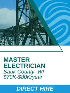 ES - Master Electrician - Sauk County WI