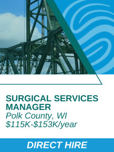 HEALTH - Surgical Services Manager in Polk County WI