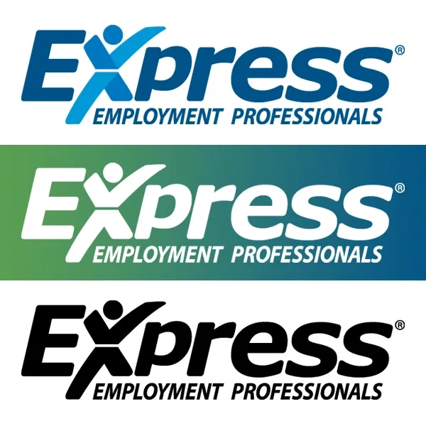 Examples of the Express Employment Professionals logo