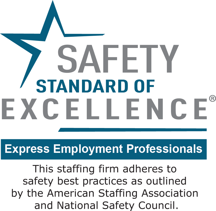 Safety Standard of Excellence - Staffing Firm in Albany, OR