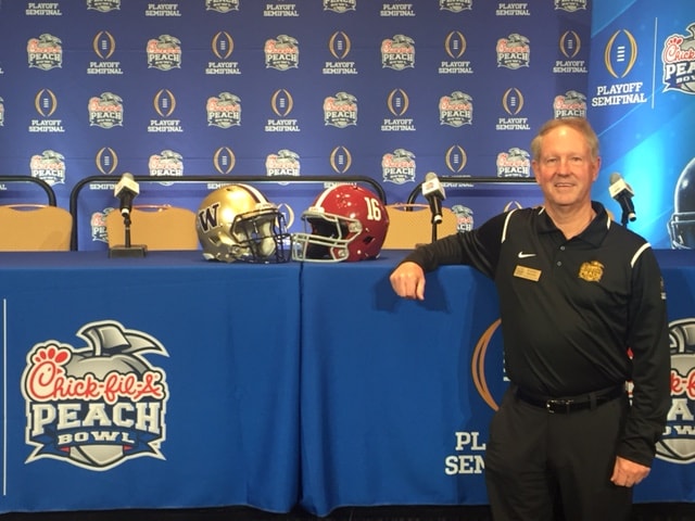 Rodney Moore at the Peach Bowl 2016
