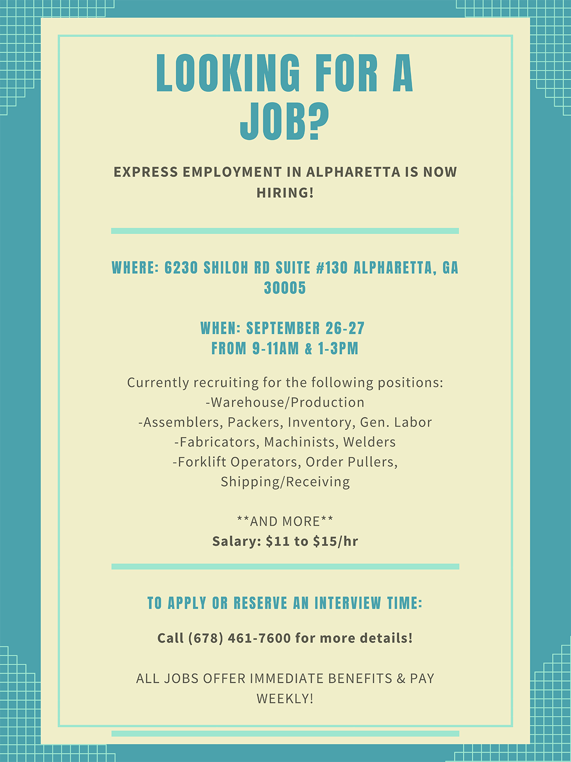 Express Job Fairs in Alpharetta, GA - Get Hired with Express