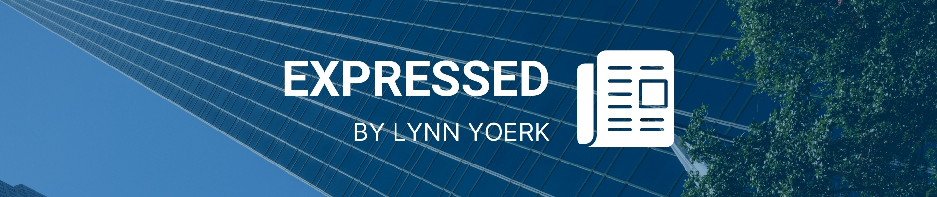Expressed by Lynn Yoerk - Owner's Blog Banner
