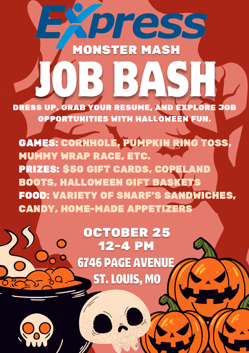 1231-Monster-Mash-Job-Bash-Express-Flyer-graphic