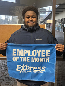 Abdulahi, Express Employee of the Month