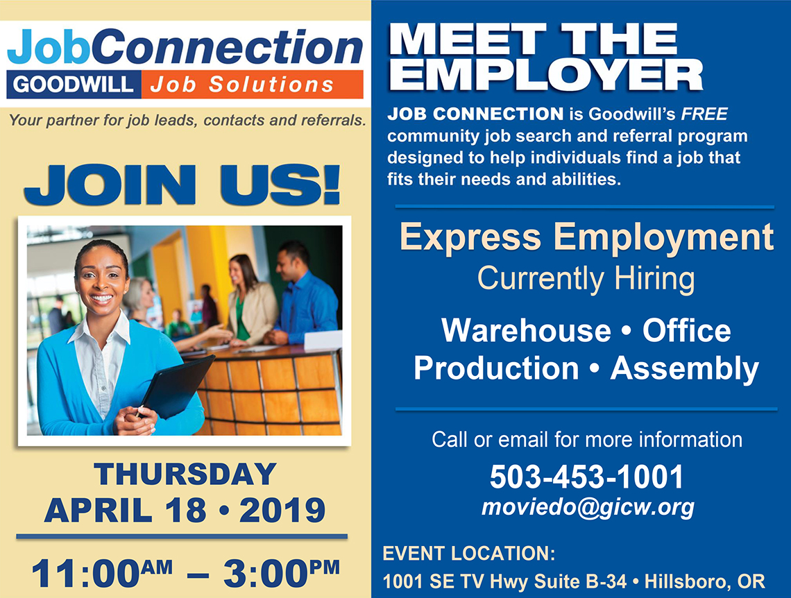 Job Fairs in Hillsboro, OR - Express Employment