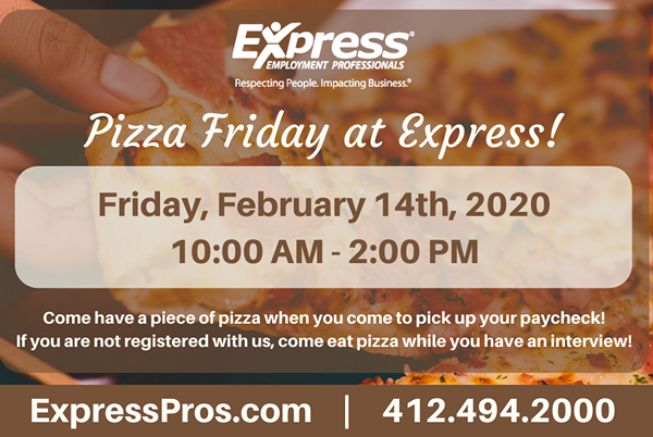pizza friday at express