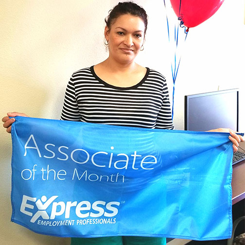 Migdalia Lopez - September Industrial Associate of the Month 2018