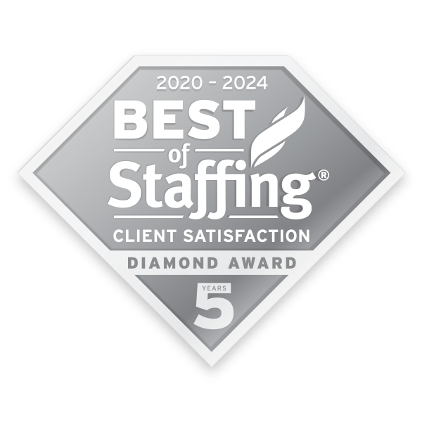 best of staffing 2024 diamond Award icon