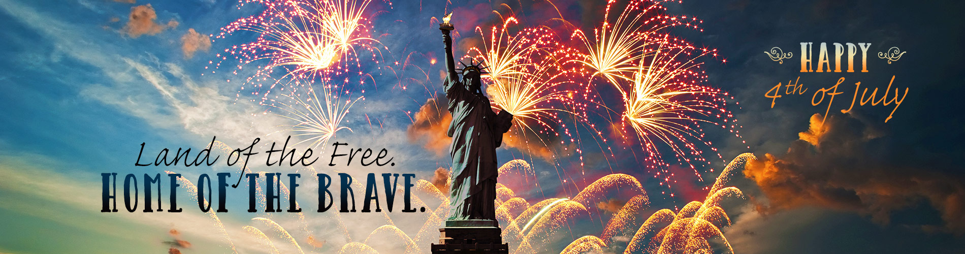 Fourth of July Front Page Banner